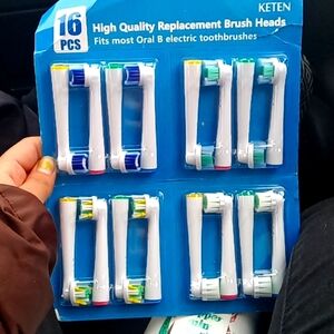 Electric toothbrush heads 16 pieces